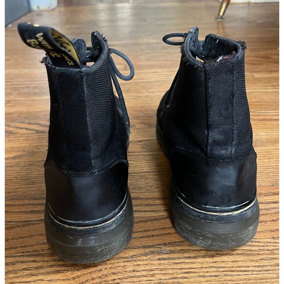 Dr. Martens Black Lace up Combs Boots Shoes  Mens Size 9 main image 5
